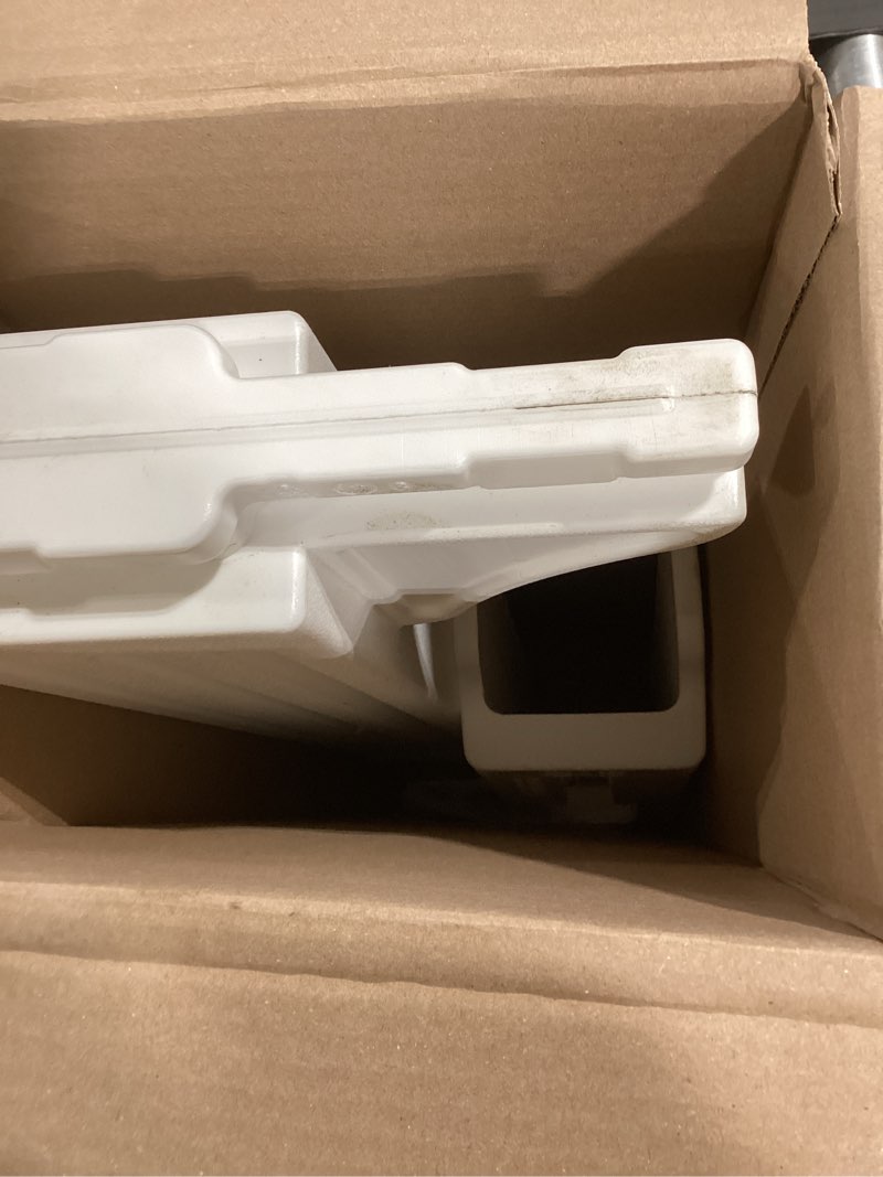 Condition photo showing Good Condition for Postal Pro Hampton Plastic Large Mailbox White with Post