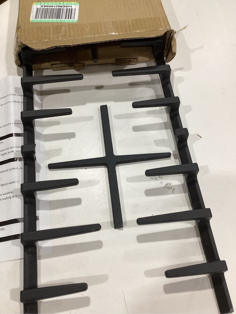 wb31x27150 heavy-duty cast iron center grate replacement for ge gas stove jxgrate1 wb31x24737 genera