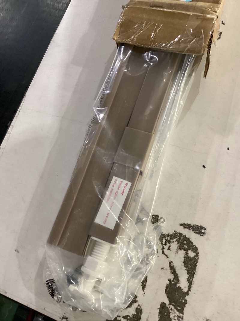 Condition photo showing New/Like New for lazblinds cordless cellular shades, no tools no drill light filtering honeycomb shades pleated blinds for windows, 26'' w x 48'' h, taupe light filtering-taupe 26'' w x 48'' h