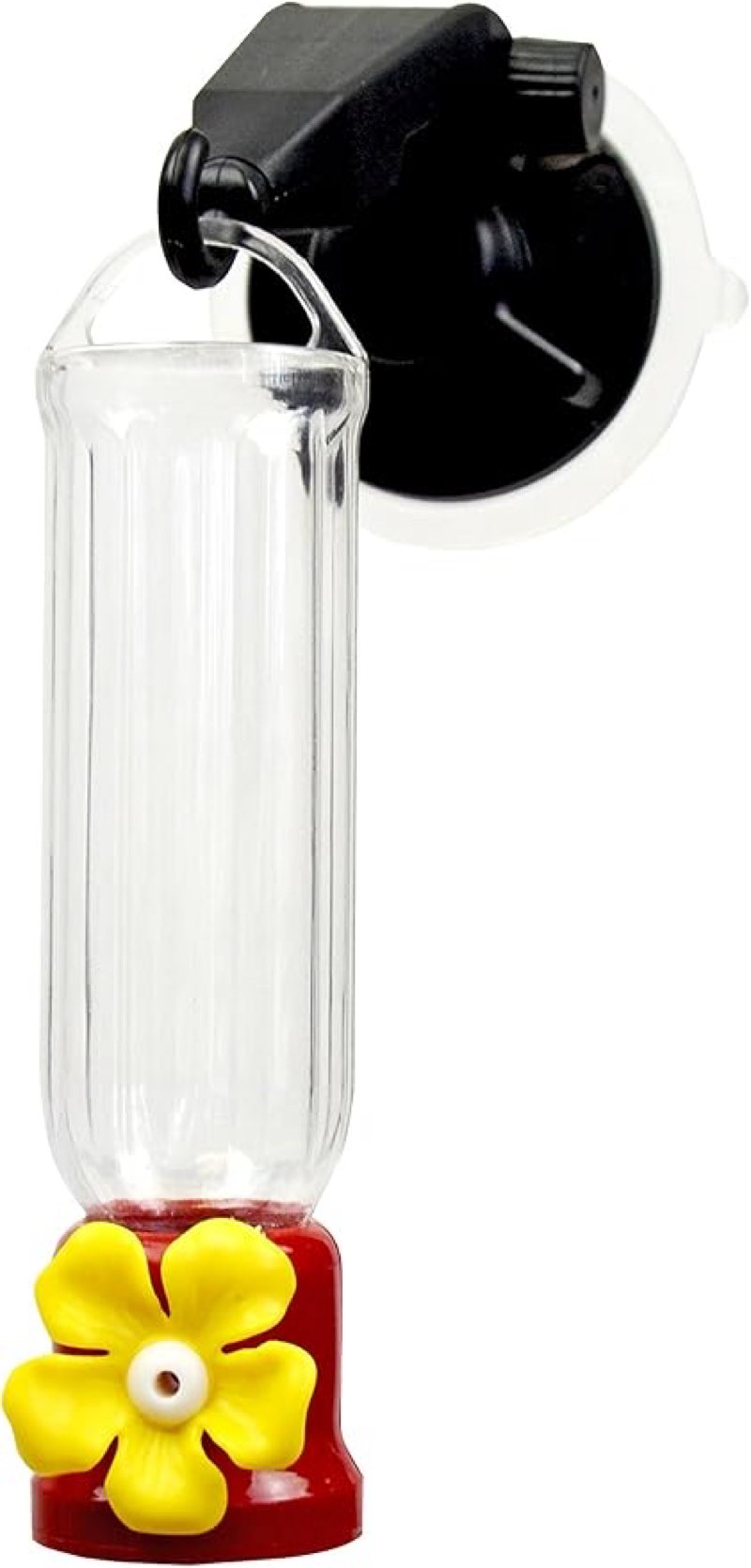 Red Carpet Studios Outdoor Hummingbird Feeder, Classic Red & Yellow