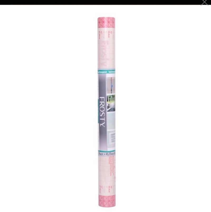 Con-Tact Brand Creative Clear Covering, Versatile and Self-Adhesive Shelf Liner, Semi-Transparent Pr