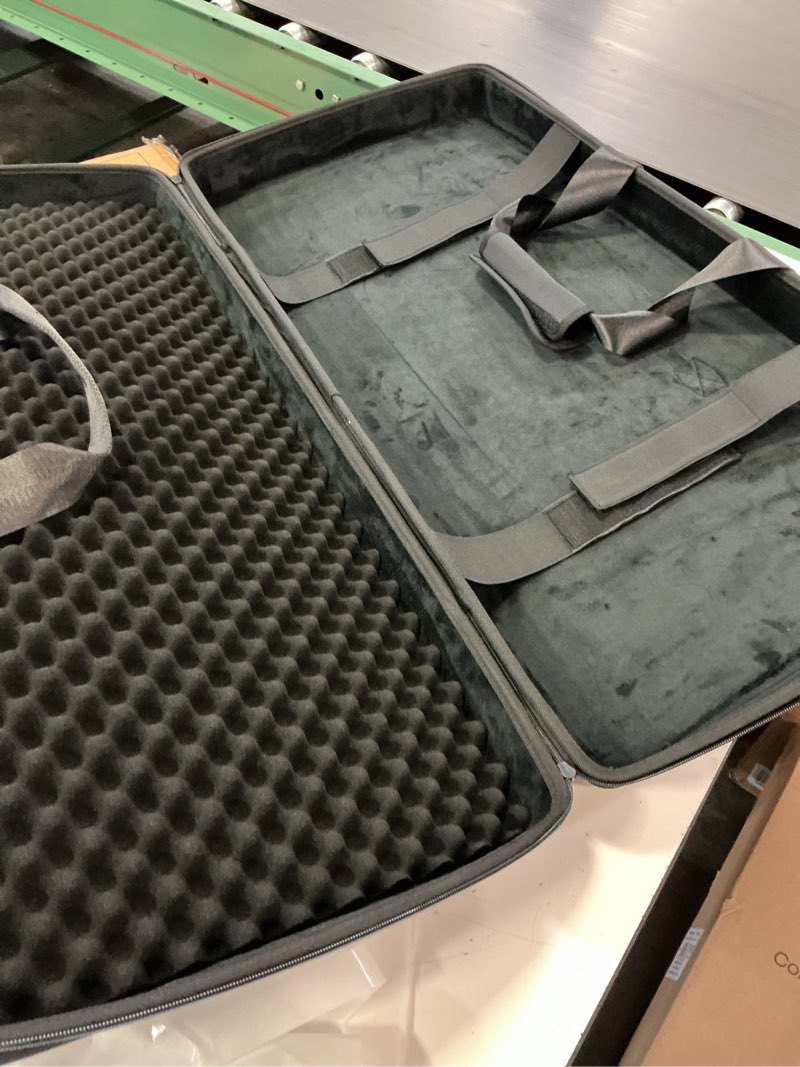 Condition photo showing Good Condition for dj controller bag case compatible with pioneer dj ddj-flx10, ddj-rev5, ddj-rev7, ddj-flx6-gt, alphatheta ddj-grv6, rane four, rane performer dj controller, black storage bag