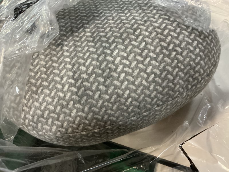 Condition photo showing Good Condition for momcozy portable pregnancy pillow – w shaped maternity support for side sleepers, adjustable travel wedge pillow for back, belly, and hip relief, ideal for pregnant women, deep grey gray regular