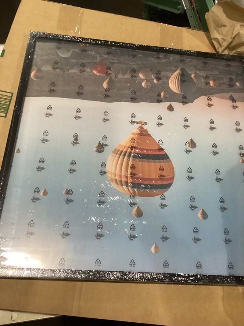 Condition photo showing Good Condition for 24x24 picture frame for wall display, 24x24 black picture frame with shatter resistant plexiglass, stable and sturdy 24 x 24 poster frame for wall display, handpicked gift collection, 1 pack