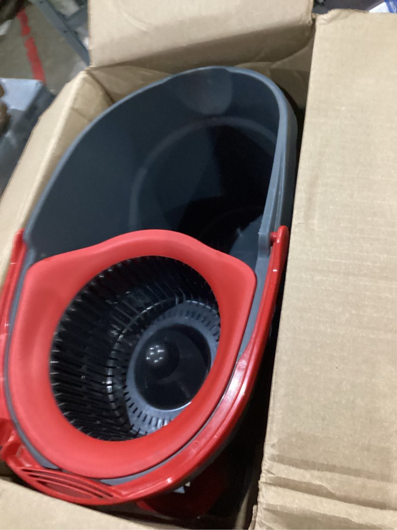 Condition photo showing As Is for o-cedar easywring bucket gray, standard
