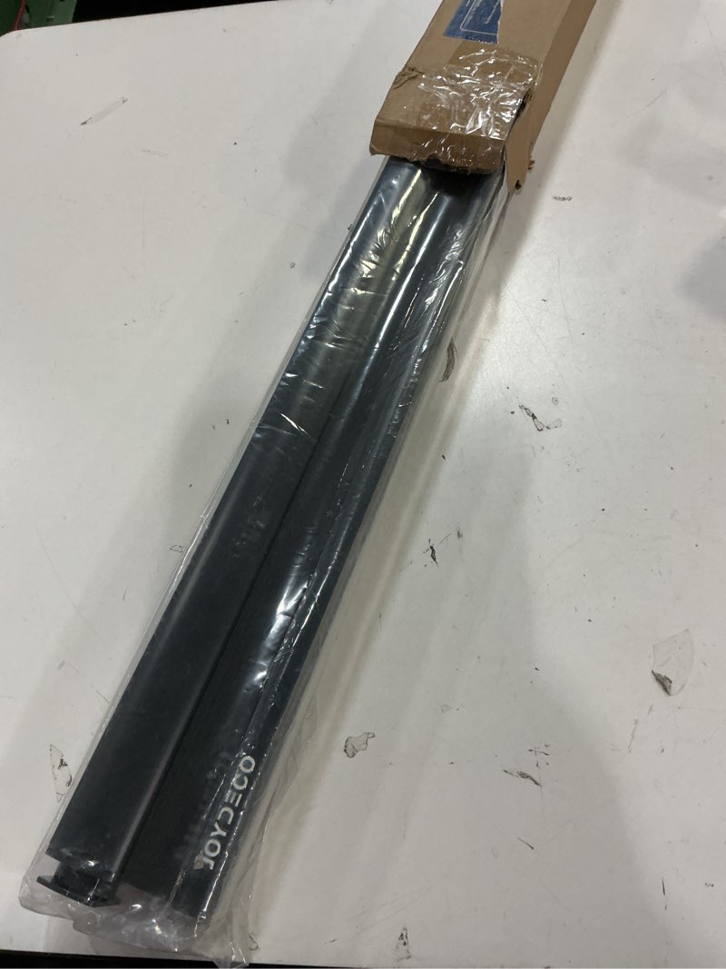 Condition photo showing Good Condition for joydeco no tools no drill cordless cellular shades, light filtering honeycomb blinds for indoor windows, thermal insulating & noise reducing (black, 33" w x 64" h) light filtering - black 33"w x 64"h