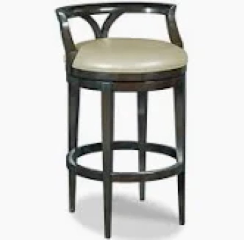 Salinas swivel upholstered counter stool
