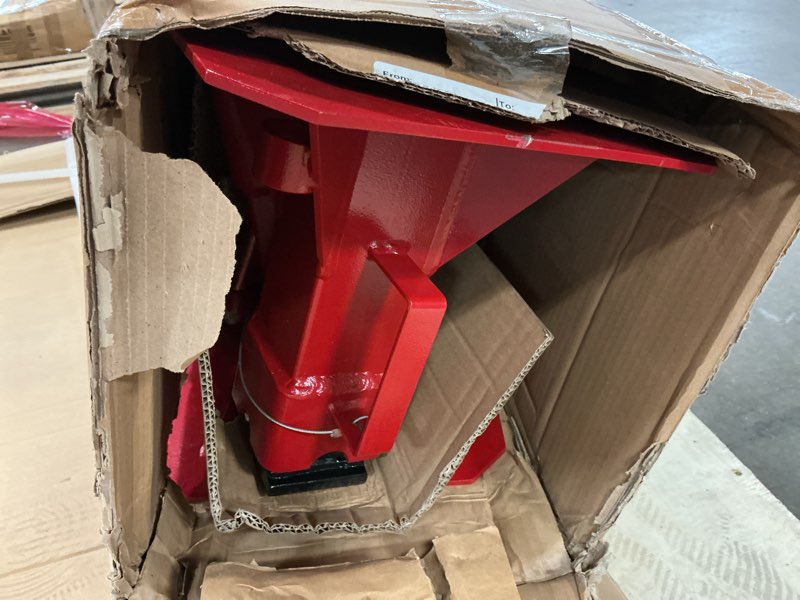 Condition photo showing Good Condition for 22 ton (44,000 lbs) heavy duty pin type professional car jack stands with lock adjustable height to 19.75" fit for supporting trucks, trailers and equipment, 1 pair