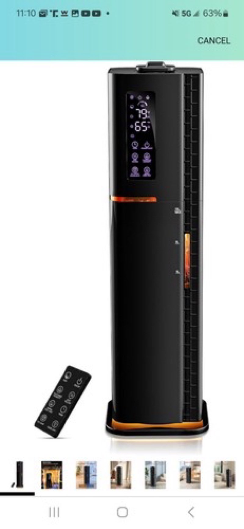 (Humidifier for Bedroom,Large Room,Home,Office,Plants, 2.64gl. (See Discription) Model No.HQ-JS2325W