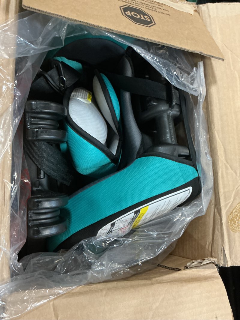 Condition photo showing Good Condition for baby trend hybrid si 3-in-1 combination booster seat, hoboken teal – side-impact protection, 3-stage growth design, adjustable headrest, cushioned comfort hybrid si hoboken teal