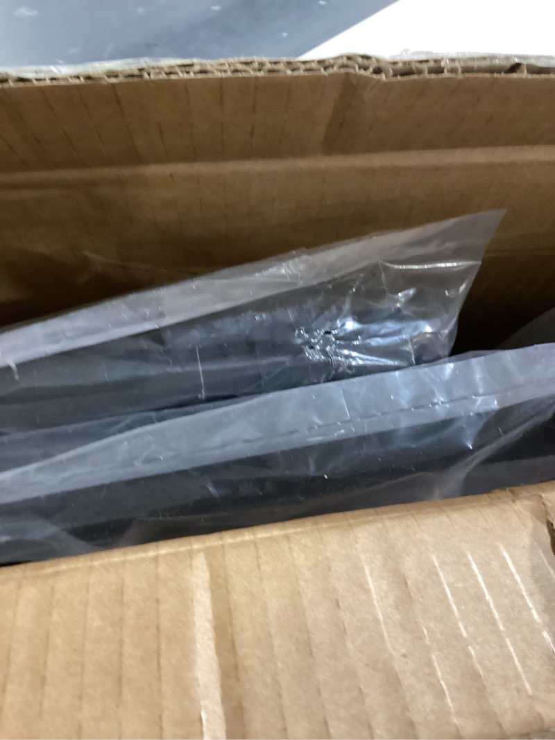 Condition photo showing Good Condition for no pawblems 71" extra tall pet gate for cat, 29-43" auto close cat gate for doorways/stairs/hallways, no drilling pressure mounted tall dog gate indoor, 1.37" pet-safe gap, black black 71" tall, 29-43" wide