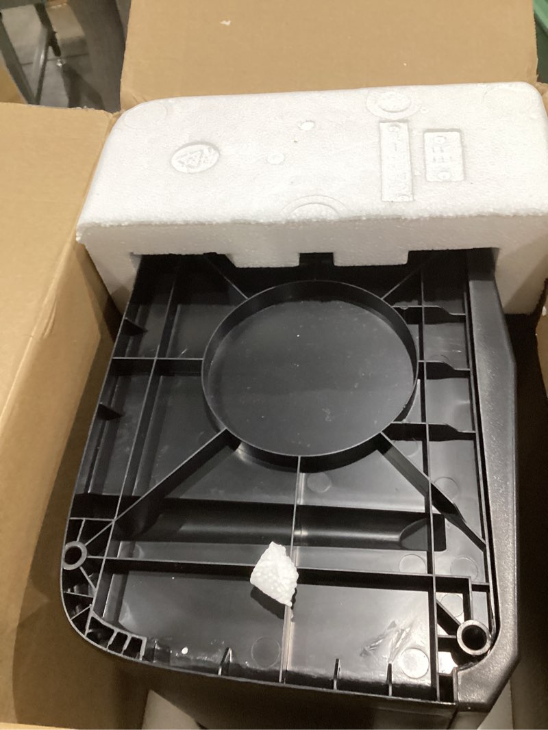 Condition photo showing New/Like New for bonsaii 12-sheet micro cut shredders for home office, 60 minute p-4 security level paper shredder for cd, credit card, mails, staple, clip, with jam-proof system & 4.2 gal pullout bin c266-b 12 sheet-6 0mins