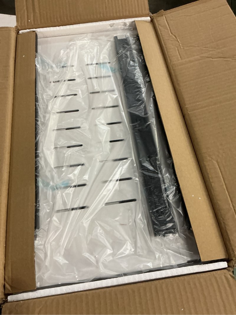 Condition photo showing New/Like New for Pull out Cabinet Organizer, 2-pack, Expandable(12"-20") Heavy Duty Slide out Drawers Fixed with Adhesive Nano Film for Pots, Roll out Shelf Storage for Kitchen Base Cabinet Organization(3 Rails) White 21"D×12"-20"W(2 Pack)