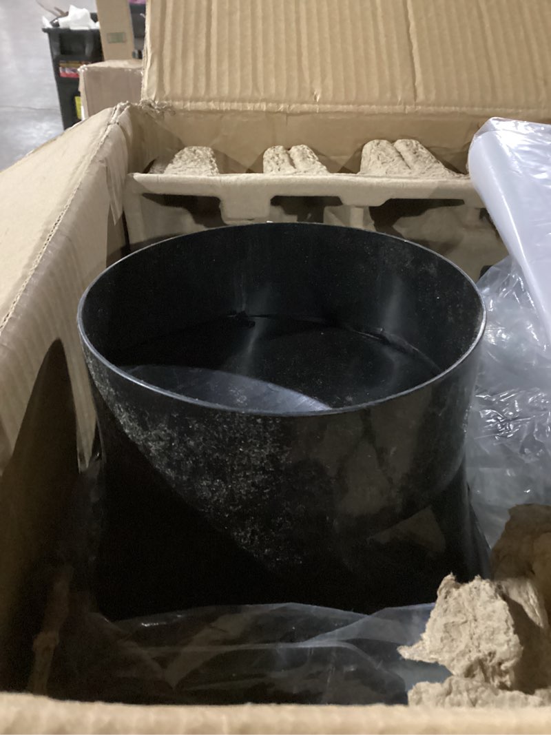 Condition photo showing As Is for GROWNEER Bathroom Fan with Bluetooth Speaker, 110/160 CFM 1.0 Sone Bathroom Exhaust Fan with Heater, Exhaust Fan with Light & Remote, 9 RGB Modes, 1500lm 3 Color Temperature & Nightlight, EZ Install