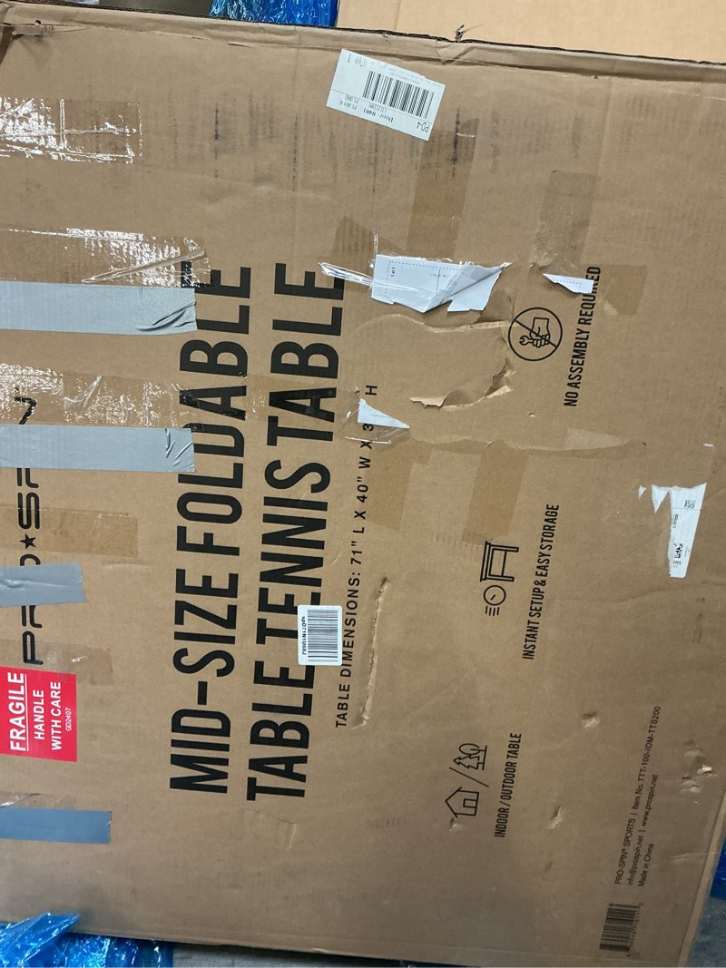 Condition photo showing Good Condition for MIDSIZE PING PONG TABLE SET