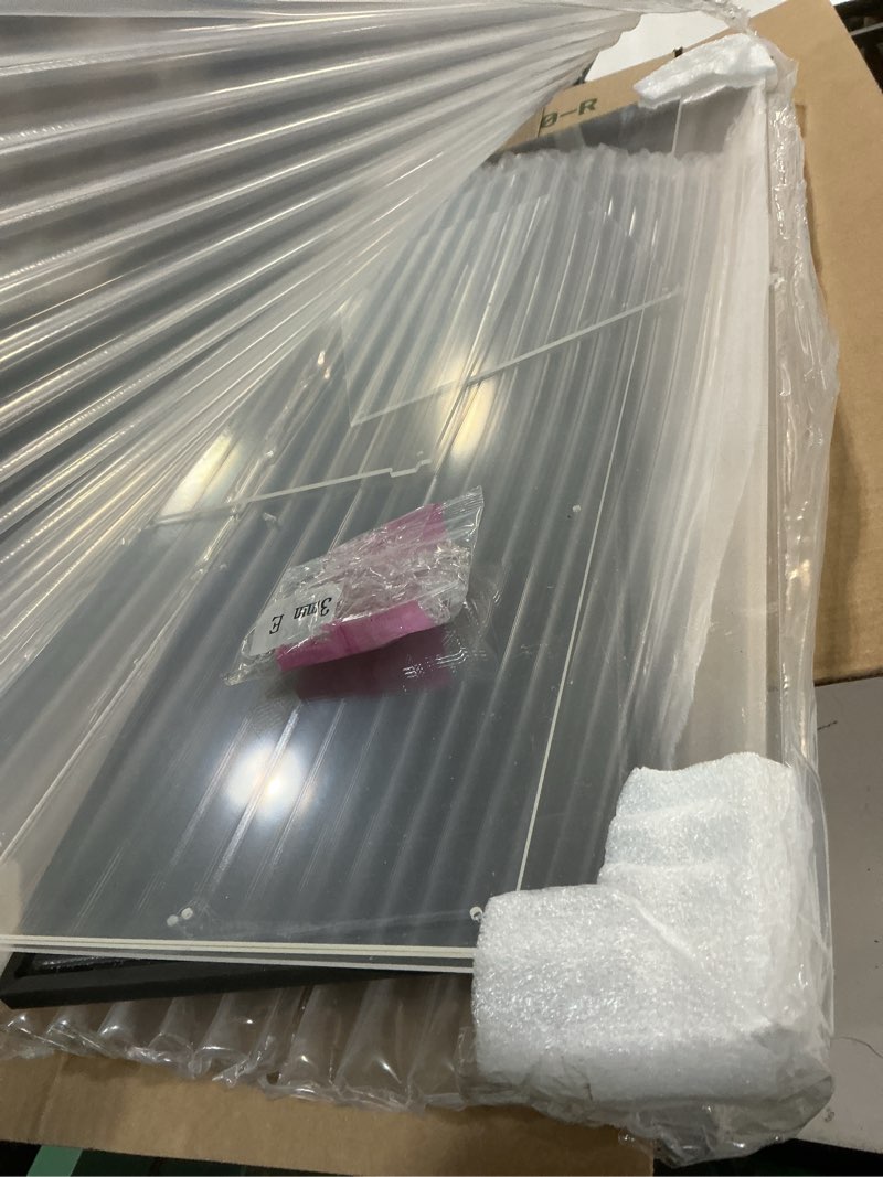 Condition photo showing As Is for Display Case for Lego 76457 Hogsmeade Village, 31.49x7.87x14.17inches (80x20x36cm), Protect Your Collectibles from Dust with a Clear Showcase. Hogsmeade Village (76457)