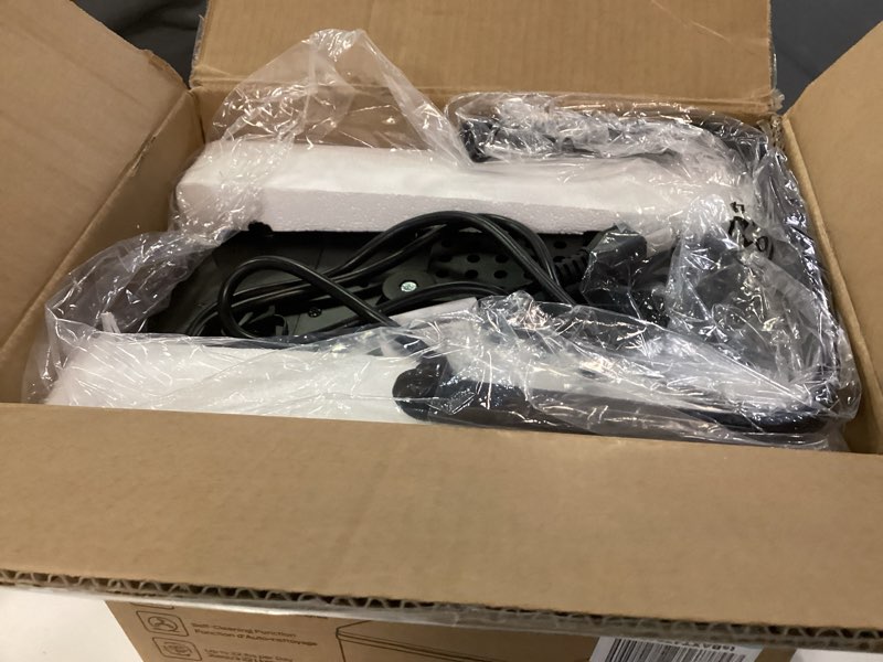 Condition photo showing As Is for EUHOMY Nugget Ice Maker Countertop with Handle, Ready in 6 Mins, 34lbs Per Day, Removable Top Cover, Auto-Cleaning, Portable Sonic Ice Maker with Basket and Scoop, for Home/Party/RV/Camping (Black)