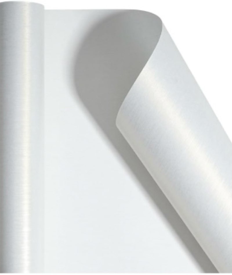 (Color white)Homeral Kraft Wrapping Paper Roll - Jumbo Roll - Solid Color Recyclable Paper for Birthday, Bridal Shower, Christmas, Halloween - 30 In x 32.8 Ft 30in*32.8ft?81.8sq.ft.? White