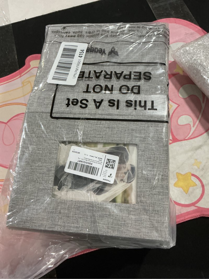 Condition photo showing Good Condition for Yeaqee 20 Packs Photo Album 4x6 Small ?Picture Album Linen Cover Memory Book with Front Window 26 Clear Pages Hold 52 Pictures ?for Wedding Anniversare Family Baby Pictures(Gray)
