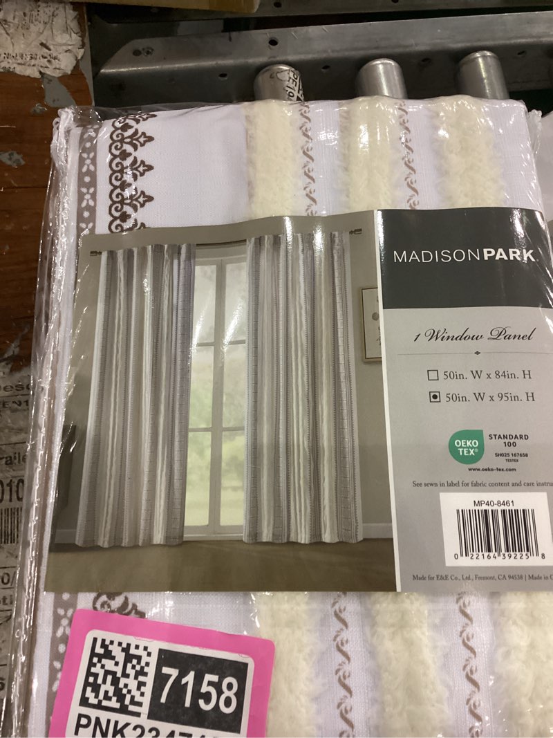 50in window panel curtains