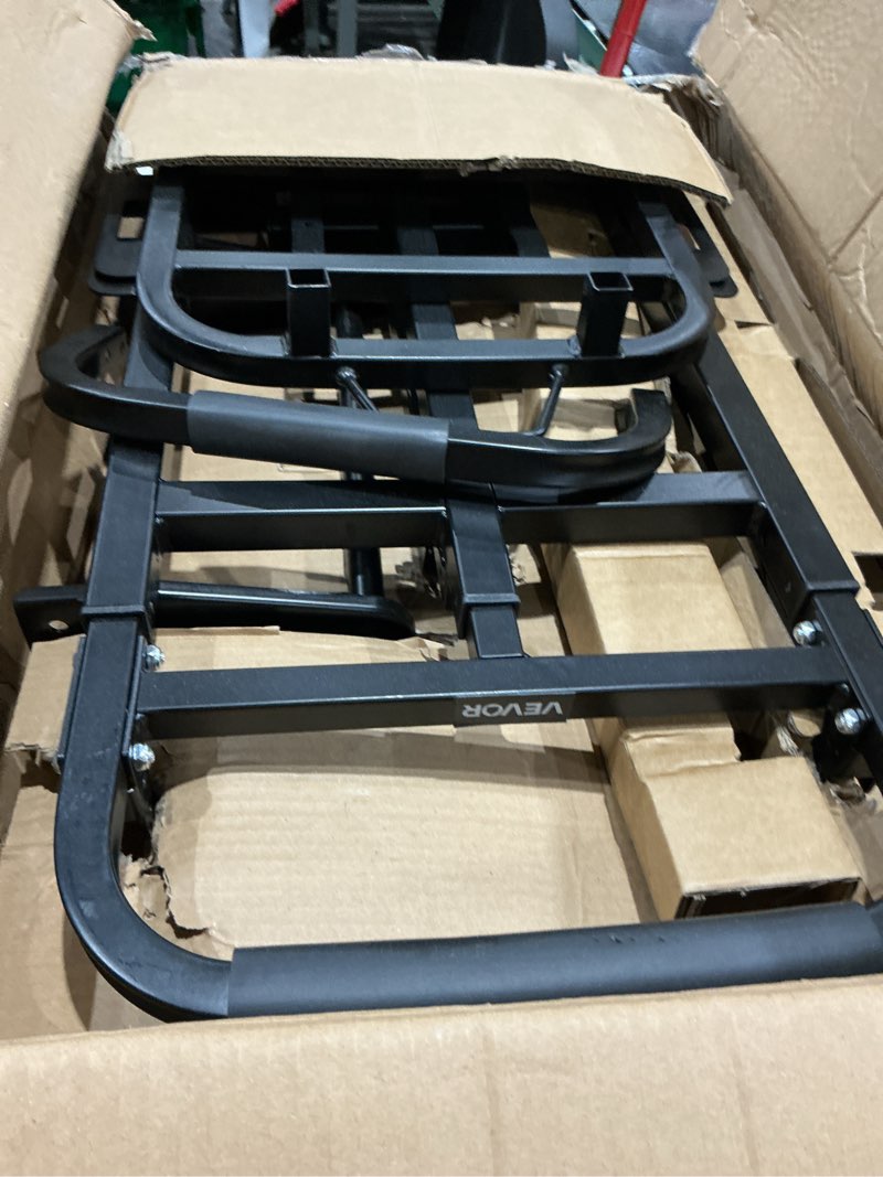 Condition photo showing Good Condition for vevor stair climbing dolly 460 lbs, heavy-duty folding trolley cart for stairs with telescoping handle, 6 wheels & 2 ropes, stair climber dolly for home, groceries, warehouse 29.3 x 19.2 x 44.0"