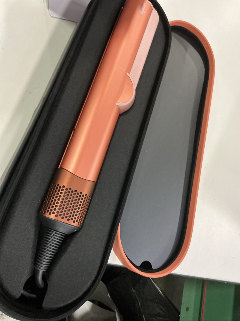 Condition photo showing Good Condition for Dyson Airstrait™ Straightener, Wet to Dry Hair Straightener, No Heat Damage, No hot Plates, All Hair Types Amber Silk