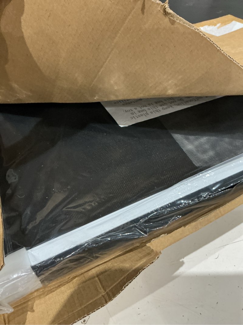 Condition photo showing Good Condition for paramondo expandable window screen, 20" h x 28.6" - 54" w, 2 pack | horizontal adjustable window screens, replacement window screens for house windows