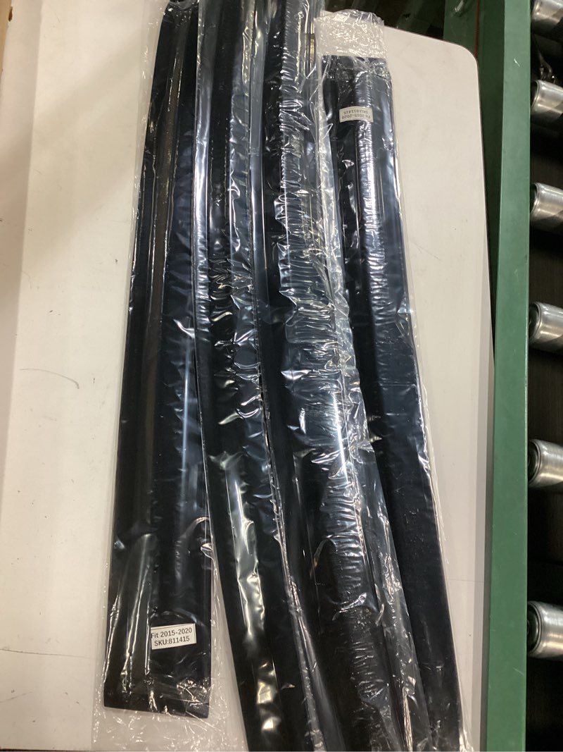 Condition photo showing New/Like New for KPY Rain Guards Fit for 2015-2020 Honda Fit, Out-Channel Window Visors Vent Wind Deflectors 4PC, Car Accessories for 15-20 Honda Fit 2015-2020 Fit