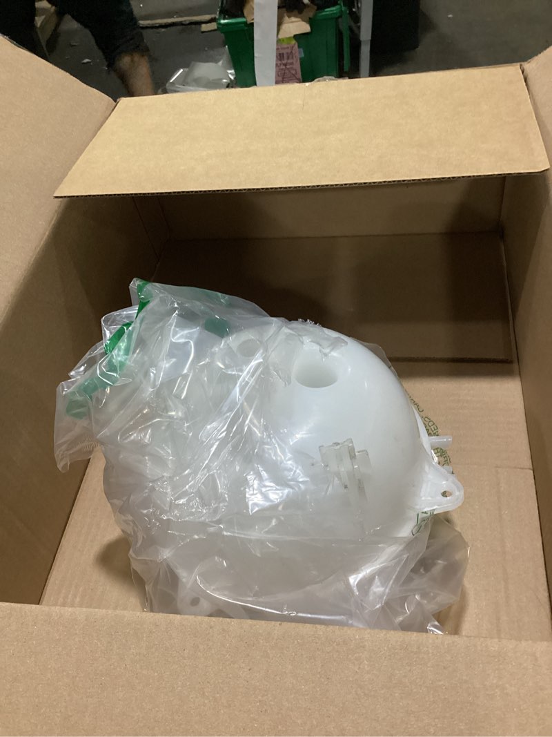 Condition photo showing As Is for a-premium engine coolant overflow recovery reservoir tank compatible with porsche macan 2015 2016 2017 2018, [6cyl 3.0l 3.6l]