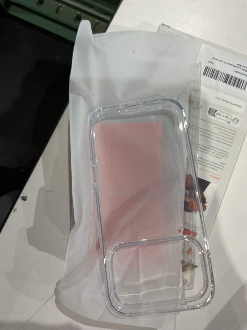 Condition photo showing Good Condition for torras for iphone 17 pro case crystal clear, ultra-thin, 2025 upgraded non-yellowing, military-grade protection, transparent slim case for iphone 17 pro phone case, soft, anti-scratch, clear crystal clear for iphone 17 pro