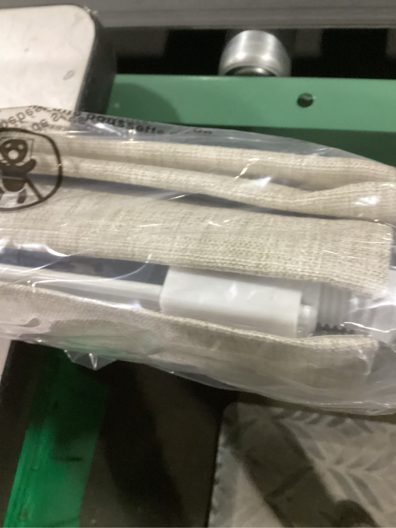 Condition photo showing Good Condition for LazBlinds No Tools No Drill Cordless Roman Shades for Windows, Blackout Thermal Insulated UV Blocking Window Blinds, Room Darkening Fabric Blinds for Indoor Windows, 34'' W x 48'' H, Off White Blackout - Off White 34" W x 48" H