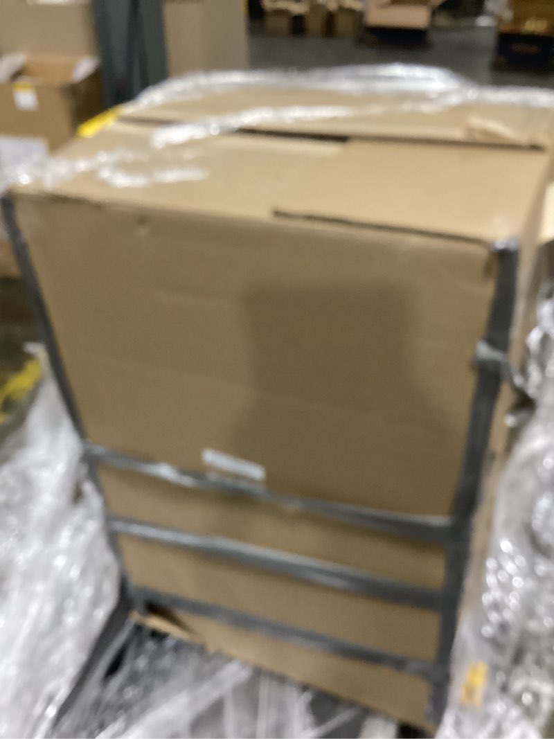 Condition photo showing New/Like New for  Style Selections Potter 24-in Light Gray Single Sink Bathroom Vanity with White Cultured Marble Top