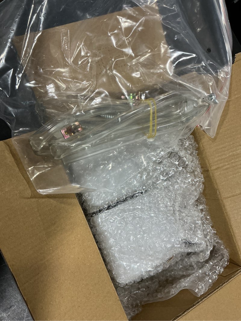 Condition photo showing New/Like New for A-Premium Automatic White Universal Coolant Reservoir Bottle Kits Compatible with More Vehicles, W/ Mounting Clips, Overflow Tube, Clamps, Cap, Gasket,Screws & More Accessories