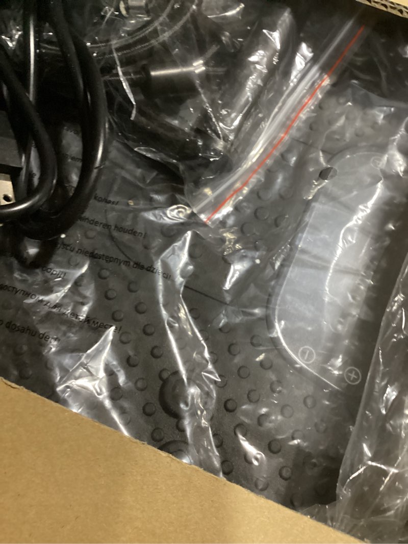 Condition photo showing item condition for Vibration Plate Exercise Machine, Vibrating Fitness Platform for Lymphatic Drainage, Full Body Shaker Workout Equipment, Bluetooth Power Shaping Vibrate Plate, Board Sport for Home Exercise Gym, Blue