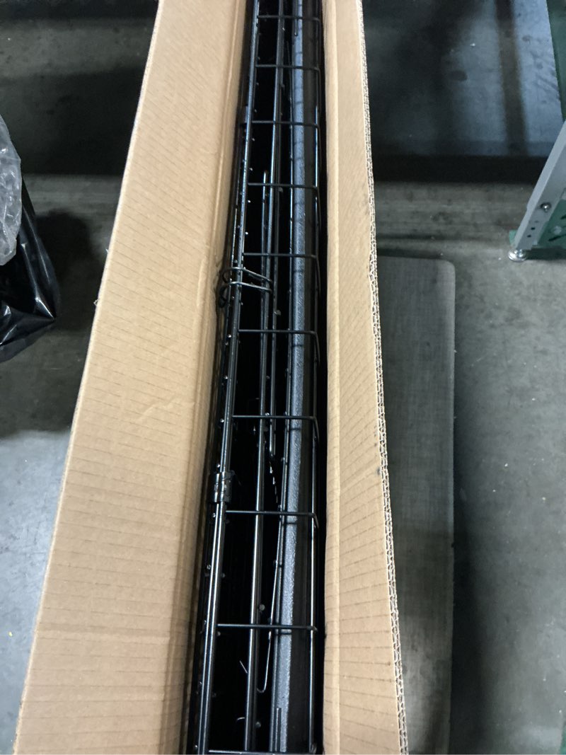 Condition photo showing Good Condition for fdw dog crate for large dogs 42 inch folding metal wirepet cage double door w/divider panel indoor outdoor kennel leak-proof plastic tray,black black 42 inch double door