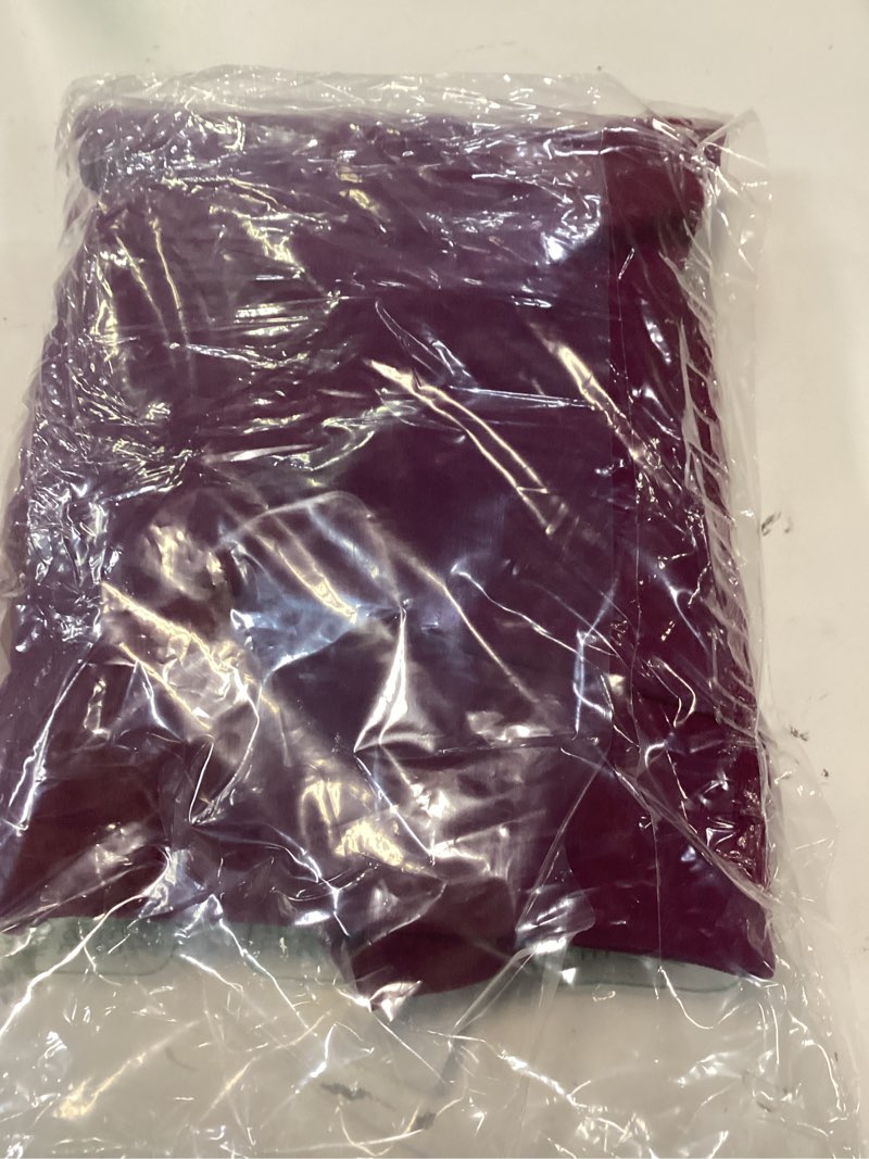 Condition photo showing New/Like New for ihot 2026 women's sexy v neck sleeveless faux wrap ruched sheath bodycon cocktail party work dress purple medium