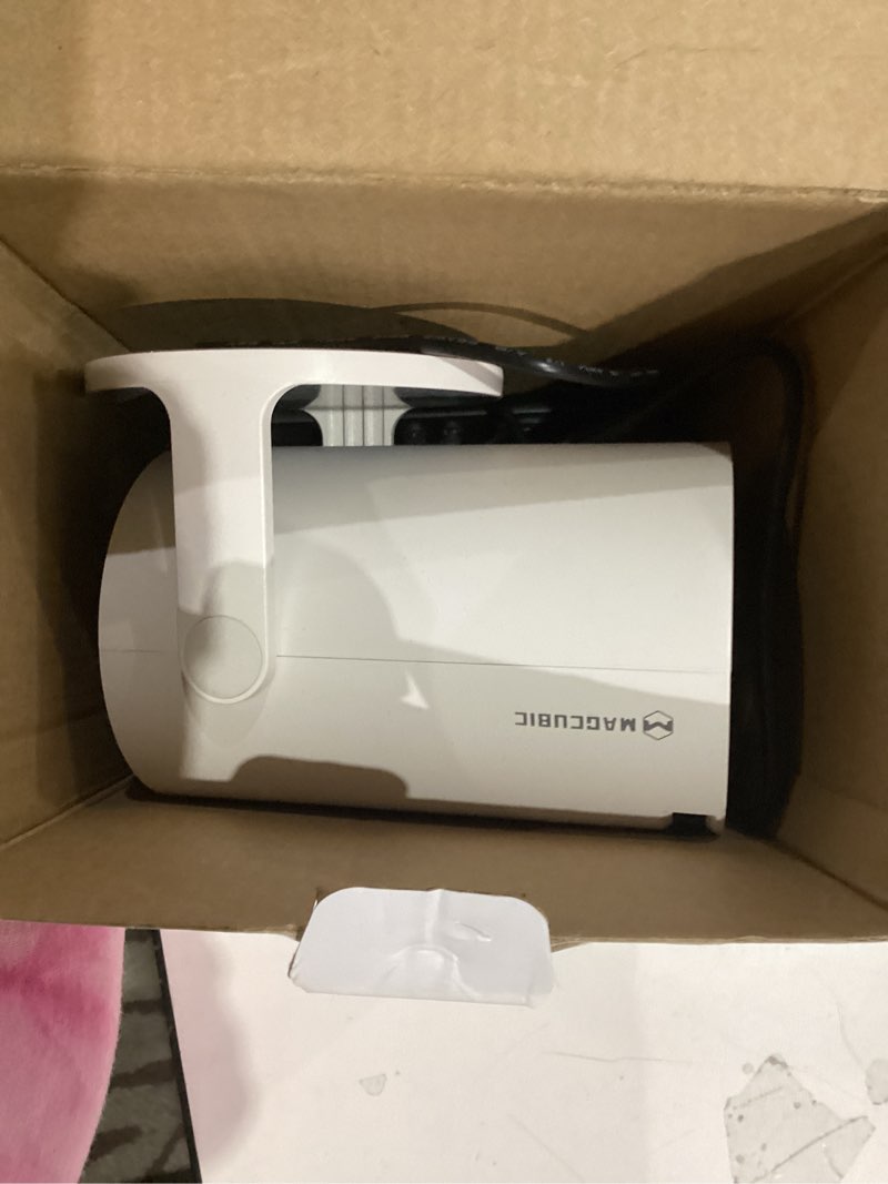 Condition photo showing Good Condition for Magcubic 2026 Upgraded HY300PRO Mini Projector with WiFi and Bluetooth, Portable Projector 4K Support, Auto Keystone, 180 Degree Rotation, Smart Proyector for Home Outdoor White