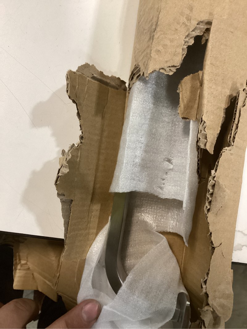 Condition photo showing Good Condition for Bathroom Towel Bar, 24 inch Towel Racks for Bathroom Wall Mounted, SUS304 Stainless Steel Heavy Duty Towel Holder Bathroom Accessories Modern Home Decor, Brushed Finished Brushed 24 inch