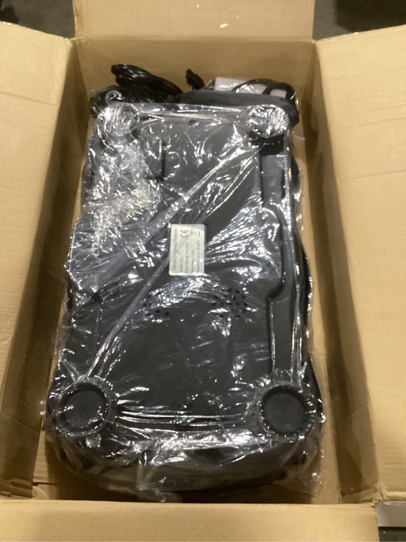 Condition photo showing Good Condition for Vibration Plate Exercise Machine, 130 Levels Full Body Workout Vibrating Plate for Lymphatic Drainage Weight Loss, 450 Lbs Capacity Shake Fitness Platform with Resistance Bands Bluetooth for Women Men