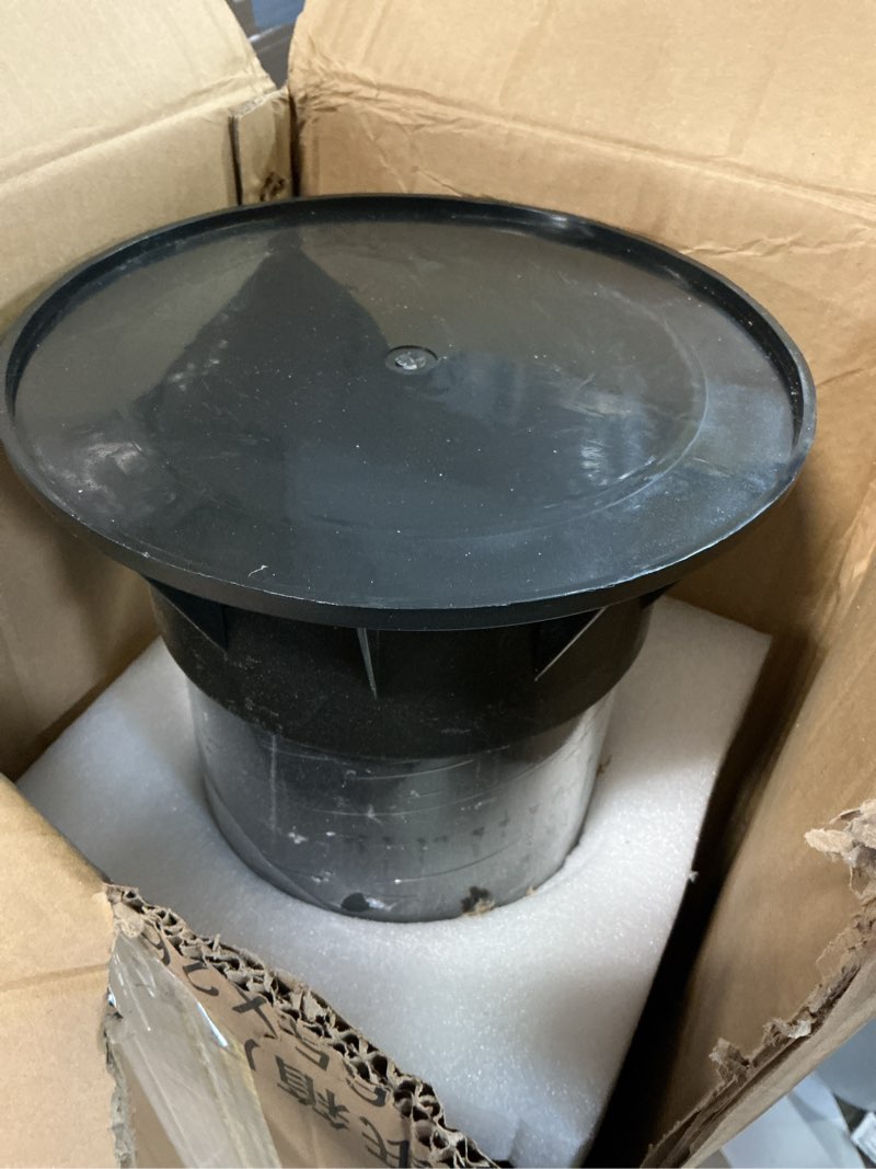 Condition photo showing Good Condition for curta espresso coffee knock box with garbage bags(30pcs), commercial knock box for coffee grounds, coffee shop kitchen bar, black, extra large collection dump bin