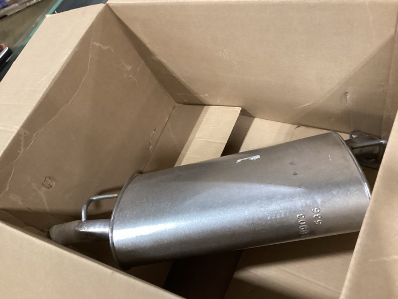 Condition photo showing As Is for walker soundfx 18885 direct fit exhaust muffler 2" outlet (od) for toyota camry