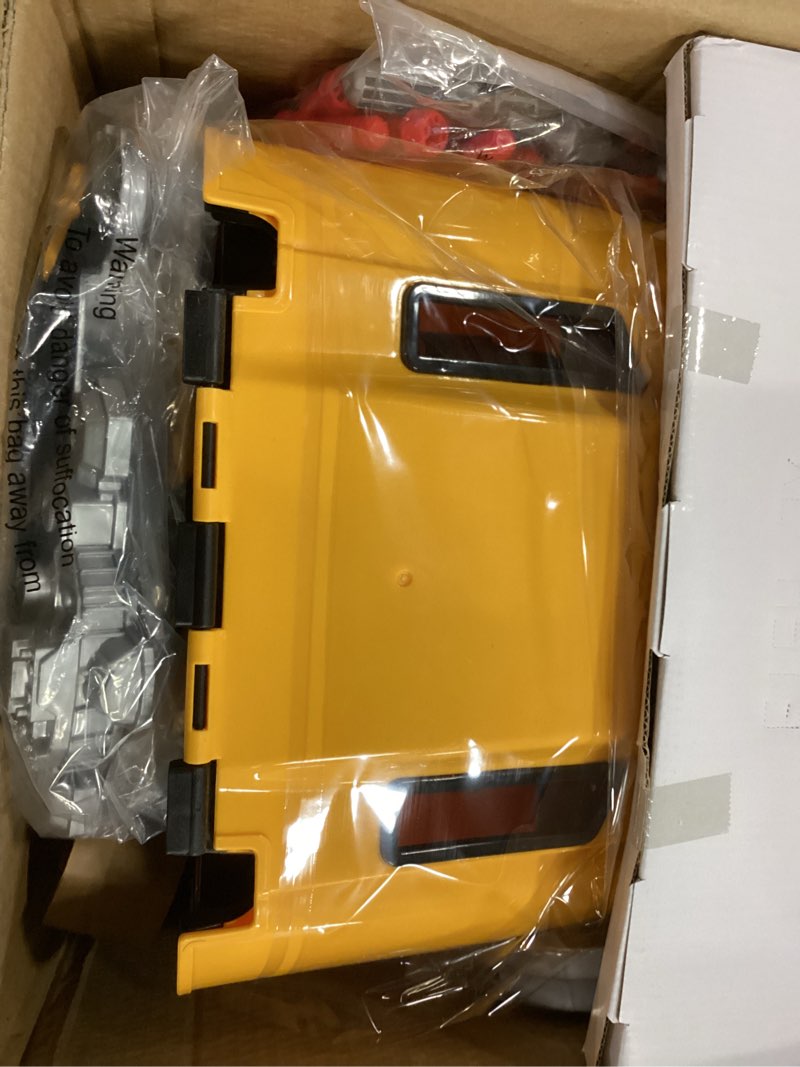Condition photo showing New/Like New for SpringFlower Toys Gifts for 3 4 5 6 7 8 Years Old Boys, Large Truck Engine, Mechanic Repair Set for Kids, Big Truck Builder Kit, Take Apart Motor Vehicle Play Car Service Station, for Kids Yellow