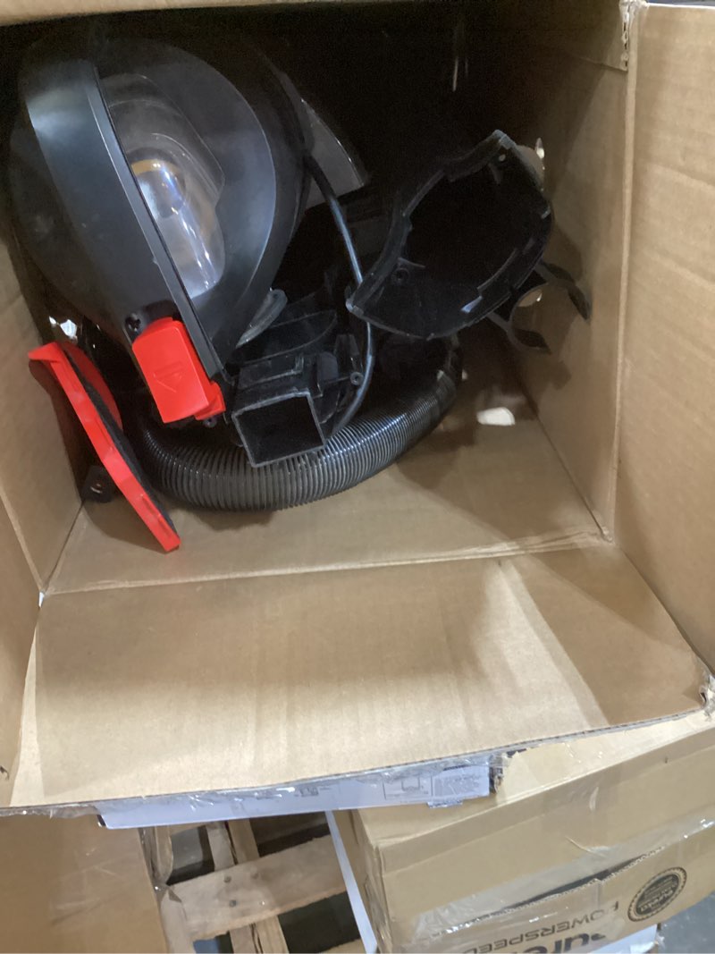 Condition photo showing As Is for dirt devil multi-surface total pet+ upright bagless vacuum cleaner for carpet and hard floor, with pet tool kit, powerful, lightweight, corded vacuum cleaners for home use