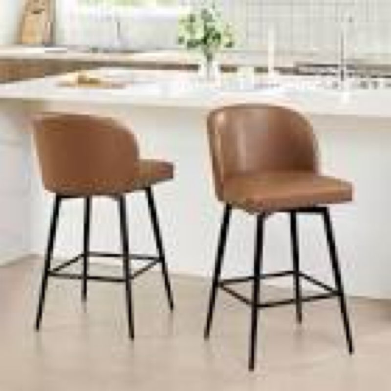 Nova Swivel Bar & Counter Stool (BS72001)set of 3 
