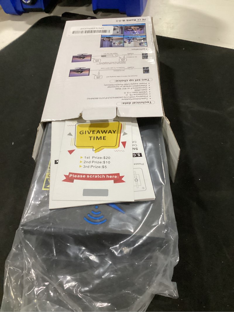 Condition photo showing Good Condition for 2026 upgraded tv antenna indoor outdoor, 3500+ miles long range for local channels, digital antenna with amplified signal booster for tv - supports 8k 4k 1080p hd, easy setup with 26ft coaxial cable