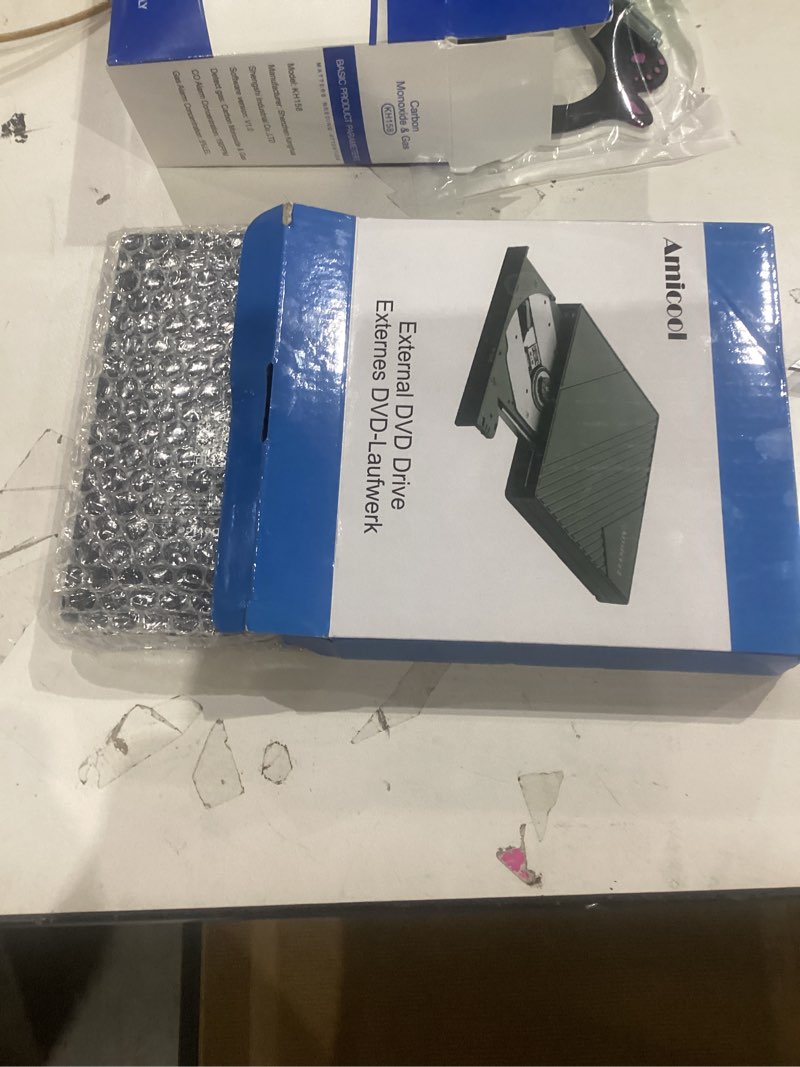 Condition photo showing New/Like New for external dvd drive usb 3.0 usb c cd burner cd/dvd +/-rw optical drive, slim portable dvd cd rom rewriter writer duplicator for laptop desktop pc windows 11/10/8/7 macbook mac linux os apple star-color