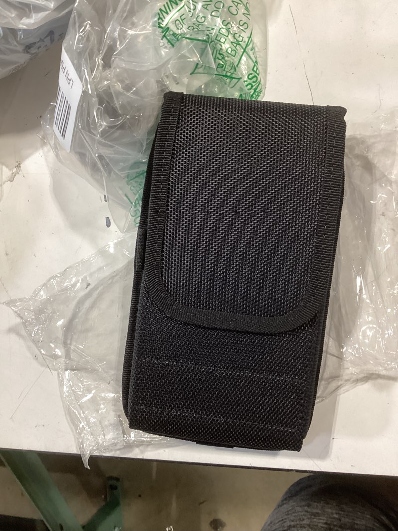 Condition photo showing Good Condition for cell phone holster with card holder pouch belt clip men for iphone 17 air 16 15 14 13 12 11 pro max plus samsung galaxy s25 s24 s23 s22 plus fe, l-black black l