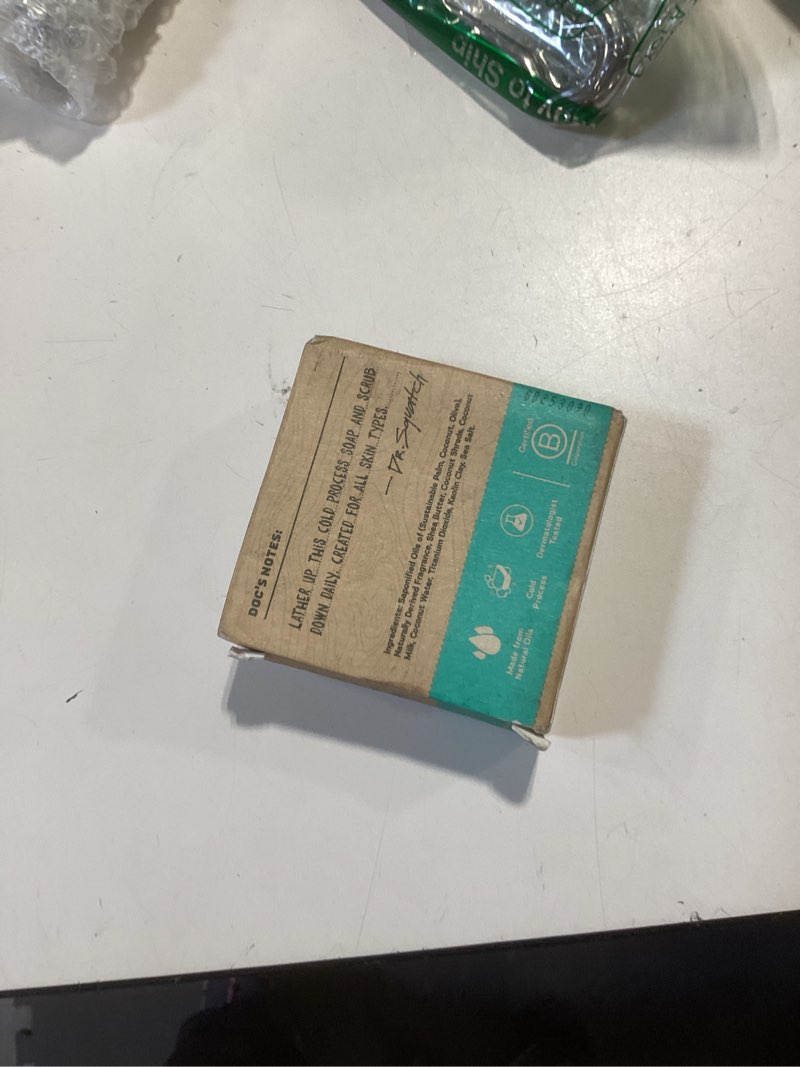 Condition photo showing Good Condition for dr squatch soap bar cocnut castaway, 5 oz 5 ounce (pack of 1)