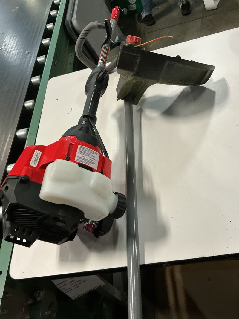 Condition photo showing As Is for craftsman ws2200 25-cc 2-cycle 17-in straight shaft attachment capable gas string trimmer