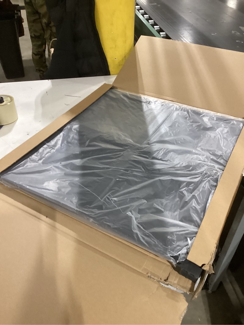 Condition photo showing New/Like New for art3d drop ceiling tiles 24x24, 12 sheets pvc decorative glue up ceilng panels 2x2, black 24"x24" matt black 12